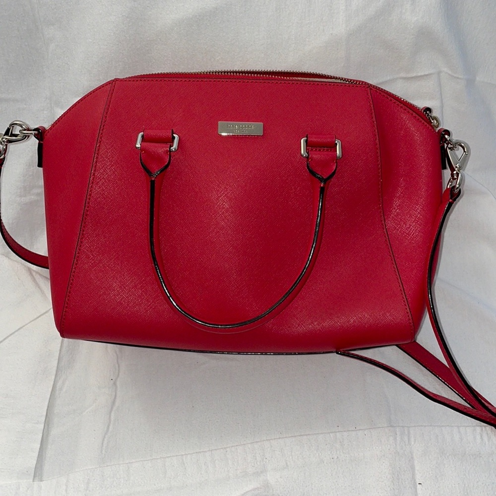 Kate Spade satchel with crossbody strap